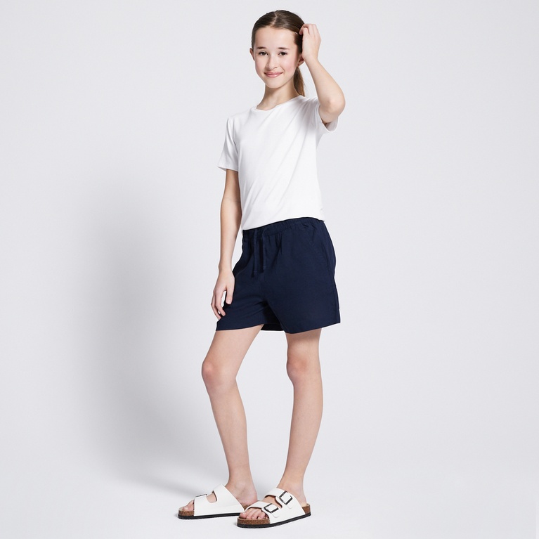 Linen shorts "Mella" Navy